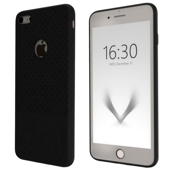 Back Case Qult "Drop" für iPhone 7/8 schwarz